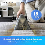 Carpet Cleaner Machine, 18Kpa Powerful Suction, Spot Cleaner & Pet Stain Remover, Self-cleaning, Large Dual Water Tank, Deep Cleaning for Carpet, Area Rugs, Upholstery, Cars, H6