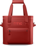 RTIC 30 Can Ultra-Tough Soft Cooler Pro, Insulated, Waterproof, Leak Proof, Portable Floating Bag for Beverage, Drink, Lunch, Outdoor, Beach, Car,Camping, Picnic, Fishing, Boat