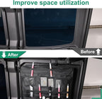 Car Sunroof Organizer Bag Compatible with 2024 2025 Hummer EV Hardtop Roof Panel Storage Bag Waterproof Foldable Multi-Function Car Rooftop Carrier Sunroof Storage Bags (Front Right Side)