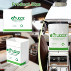 Disposable Cars Trash Bags Standable Car Garbage Bag Self Adhesive travel trash bag for Cars Kitchens Bedrooms Offices Travel and Camping Open Top Cleaning Bags (10.1 * 2.3 * 7.6 in) (100)
