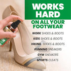 Uncle Todd's Odor Stomp Shoe Deodorizer 2-Pack - Proven & Powerful Enzyme Shoe Spray for Odor Elimination in All Footwear