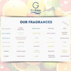 G's Breeze Citrus Aromatic Air Freshener - Energize and Cheerful Essence - Fruity Scent of Sun-Kissed Citrus Fruits for Clean, Vibrant & Inviting Atmosphere - Zesty Aroma for Home, Car or Office