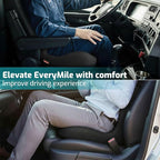 Ergonomic Seat Cushion,Office Chair Cushion with Lumbar Support Pillow,Car Orthopedic Seat Cushions,Designed for Sciatica,Tailbone,Back Pain Relief,for Office,Car,Truck,Home,Desk Chair