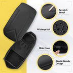 FIILINES Center Console Cover for Toyota RAV4 2019-2026 – PU Leather Armrest Protector Cushion Pad, Wear-Resistant Interior Accessories, Black