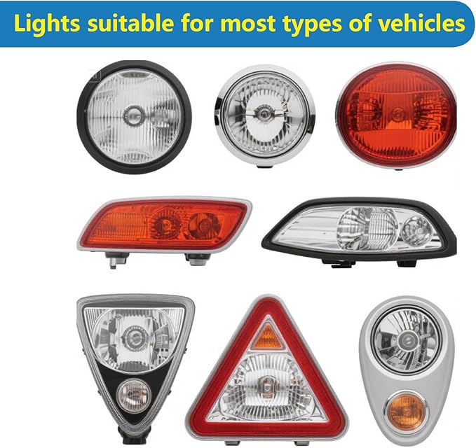 Ceramic Headlight Restoration Kit, Ceramic Headlight Coating with 30ML Repair Liquidfor Repair Headlight Yellowing, Haze, Oxidation, Scrashes