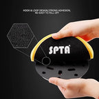 Yellow T80 High-Cut Foam Polishing Pad, 1Pc 6.5 Inch Buffing Polishing Pads for 150mm Backing Plate Compound Buffing Sponge for Car Buffer Polisher Compounding, Polishing and Waxing -FPTSS6Y