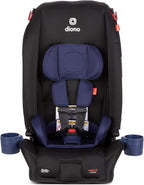 Diono Radian 3R Comfort Travel Kit, Infant Car Seat Accessory, Compatible with Radian 3R, 7-Piece Kit (2 Harness Pads, 1 Buckle Pad, Head Cushion, Seat Cushion, 2 Cupholders), Blue Surge