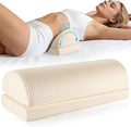 Lumbar Support Pillow for Bed Sleeping Couch, Relief Lower Back Pain, Waterproof Small Lumbar Pillow for Car, Recliner Cushions for Elderly, Memory Foam Office Chair Lower Back Support Cushion