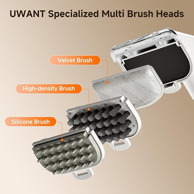 uwant Portable Carpet and Upholstery for Deep Cleaner, 18Kpa Carpet Cleaner Machine for Cars, Pets with Cleaning Tool and Self Cleaning Set of 1 for Spot, Rug, Couch