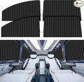 ZATOOTO Blackout Window Shades 4 Pack - Magnetic Sun Shade for Side Windows, Privacy Car Blind Curtains, Baby, Pet, Camping, Travel