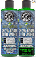 Chemical Guys Honeydew Snow Foam Auto Wash Cleanser 2 Pack (2 X 16 Fl. Oz.) - (Works with Foam Cannons, Guns or Bucket Washes) Safe for Trucks, Motorcycles, RVs & More, Honeydew Scent - CWS_110_1602
