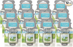 Yankee Candle Car Air Fresheners, Hanging Car Jar Ultimate, Neutralizes Odors Up To 30 Days, Clean Cotton, 0.96 OZ (Pack of 12)