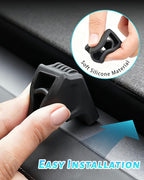 2Pcs Air Freshener Adapter for Tesla Airs Vent, Premium Silicone, Tesla Air Fresheners Adapter for 2025-2026 New Model Y Juniper & 2024-2025 Tesla Model 3 Highland (Air Freshener not Included)