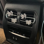 Bling High Heel Shoe & Bag Air Vent Clip, 4 Pcs Crystal Air Freshener Vent Clip Rhinestone Diamond Car Decoration Car Interior Decor Bling Accessory for Women