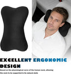 2PCS Car Headrest Pillow Soft & Comfortable,Breathable Car Neck Pillow for Neck Support & Relieve Driving Fatigue,All-Season Necks Pillows for Cars Interior Accessories