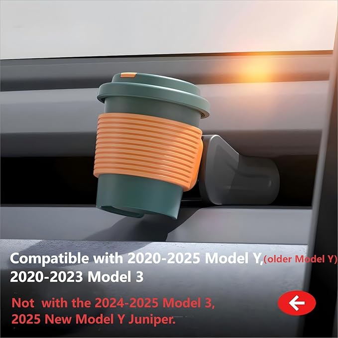 4 Pack Air Freshener Adapter Designed for Model 3/Y[no adhesive needed],Tesla Accessories 2025 2024 2023 2022 2021[Air Freshener NOT Included]