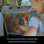 iBuddy Truck Seat Cover for Dogs 100% Waterproof Back Seat Cover for Crew Cab Machine Washable X-Large Pet Hammock with Side Flap Against Dirt and Fur for Large SUV and Truck Dog Seat Protector