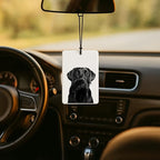 Funny Dog Bathroom Air Freshener 4 Pcs, Black Lab Gifts, Golden Retriever Lovers Gifts Air Freshener Hanging for Bathroom Decor, Dog Lover Gift Car Accessories for Women Men