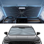 Autorder Windshield Sun Shade Umbrella for 2023-2026 Mazda CX-50 CX50 Accessories,Upgraded Ice Crystal Material,Easy Setup Umbrella Sunshade for Car Windshield,100% Sun Blocking