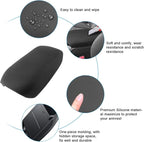 SXCY for 2023-2025 2026 Honda HRV HR-V Armrest Cover for 2024 2025 2026 Honda HRV Accessories 2025 2026 HRV Center Console Cover Silicone Full Cover(w/Privacy Storage)