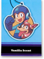 Mega Man and Rush Air Freshener | Vanilla Scented | Mega Man Legacy Collection