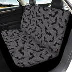 KEIAHUAN Black Bats Halloween Car Seat Covers for Men Front Seat Rear Backrest Cover Universal Car Interior Accessories Decoration Fit Most Vehicle Truck,SUV