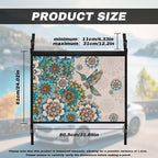 Hummingbird Flower Car Roof Storage Bag Auto Seat Storage Hanging Bag All Car Storage Organizers Vehicle Passenger Seat Organization and Storage for Kids Adults