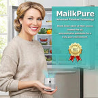 Refrigerator Deodorizer Odor Eliminator,Lasts Up to 10 Years,Fridge Deodorizer,More Effective Than Baking Soda & Bamboo Charcoal Bags,Multi-Purpose Odor Absorber for Fridge,Pantry, Cabinets & Shoes