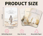 Christian Car Fresheners, 4pcs Jesus Car Accessories Interior, Mirror Decor For Women Man, Air Freshener Hanging For Bathroom Dorm Books Bedroom Drawer, Jesus Christian Accessories Gifts -08