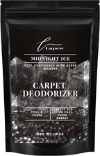 Lapew Midnight Ice Carpet Deodorizer Powder - Pet Safe Freshener for Vacuuming | Scented Odor Eliminator for Home | 16 oz