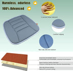 Car Seat Cushion Pad for Driving, Chair Cushion for Office/Truck with Memory Foam, Seat Cushion Comfortable and Durable, Gray