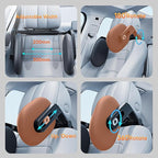 Car Headrest Pillow, Adjustable Car Headrest,Thickened Memory Foam Road Pal Headrest, Neck Support Pillow, U- Shaped Design, Travel Car Sleeping,Suitable for Kids and Adults