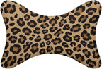 Car Neck Pillow 2 Pieces Travel Pillow Compatible with Wild Cheetah Leopard Print for Head Rest Neck Support Head Cushion Support for Car Seat Airplanes Sleeping