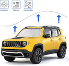 Sunshade for Jeep Compass 2017-2024 2025 Windshield Sun Shade, Custom fit Compass Front Windows Shade Cover Foldable Shield 240T Silver Sun Visor Blocks UV Rays Keep Car Cooler Accessories