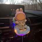 Car Air Freshener Vent Clip with Light Used for Jelly Cat Car Seat,Have A Seat Compatible with Fuggler Accessories (USB Type-Blue)