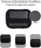 ZATOOTO Adjust Height Car Neck Pillow, Memory Foam Headrest Neck Support Pillow Adjustable Neck Pain Relieved Headrest Driving Seat Cervical Support