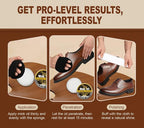 Leather Boot Care Kit, Mink Oil & Saddle Soap for Leather Cleaning & Leather Boots, 6-in-1 Leather Shoe Care Kit, Leather Cleaner and Conditioner for Purses, Shoes, Boots, Couch, Car