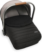 Little Unicorn Winter Car Seat Cover | Premium Insulated Fabric | Universal Fit & Easy to Install | Travel Bag Included (Black)