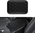 Amiss Auto Center Console Pad, Universal Waterproof Car Armrest Seat Box Cover, Car Interior Accessories, Leather Auto Armrest Cover Protector for Most Vehicle, SUV, Truck (Black)