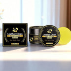 Leather Protection Cream, Cleaning Stain Removal Balm, Leather Cleaner and Conditioner for Seats Sofas Bags Car Vehicle Indoor Outdoor Garage Use