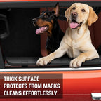 Dog Car Door Protector – 20% Larger Design for Trucks & Large SUVs, Thickened Waterproof Door Panel Covers, Protects Doors from Dog Scratching