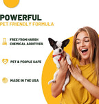 RUFF STUFF Max Strength BioEnzyme Stain Remover Spray & Pet Odor Eliminator: Fabric-Safe Dog & Cat Urine Destroyer & Enzyme Cleaner for Odor & Stain Causing Messes, Spills & Everyday Accidents, 32oz