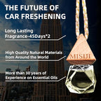Hanging Car Air Freshener-Empire State,Long Lasting Fragrance Car Scents,Car Decorations