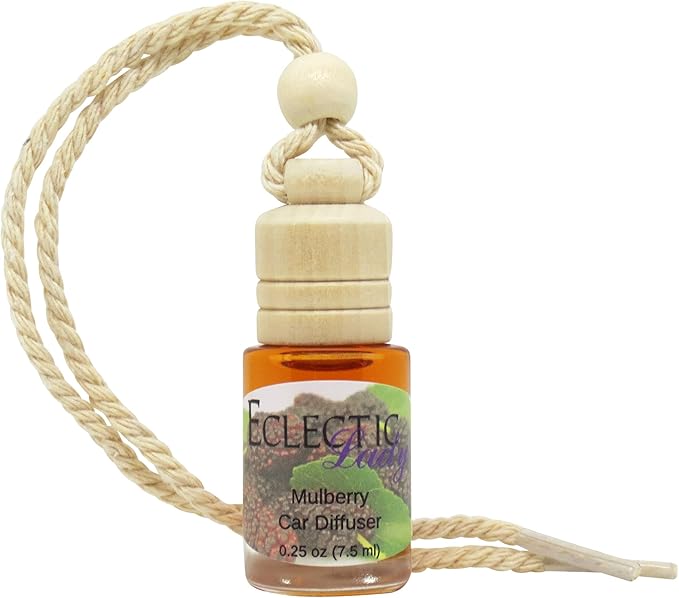 Mulberry Scented Car Diffuser By Eclectic Lady, 7.5 ml, Air Freshener, Aromatherapy Diffuser, Premium Grade Fragrance Oil