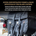 Doc Baileys Leather Black Care -Premium Quality All In One Leather Cleaner, Conditioner, Waterproofer & Protectant - For your Car, Bike, Horse Tack, Home Decor and Other Leather Needs 32oz Bottle