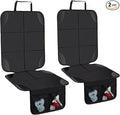 Car Seat Protector,2Pack Car Seat Cushion,with Thickest Padding and Non-Slip Backing,Waterproof 600D Fabric Car Seat Covers with Storage Pockets for Baby for Baby、Pet and All Types of Cars