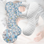 Baby Travel Pillow, Infant Kid's Cushion Soft and Skin Friendly for Car Seat, Pushchair and Stroller (Style A)