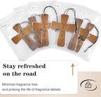 Fumete 24 Pcs Easter Christian Cross Car Air Fresheners Gift Bulk Drift Air Freshener Religious Fresh Scented Hanging Ornaments for Church Sunday School Gifts (God Bless You)