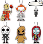 Car Air Fresheners-Horror air freshener car,Car Interior Accessory Hanging, Christmas or Halloween Home Decoration, Fresh Room, For Men Women,Pack of 5