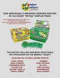 Wonder Wafers Super 144 CT Individually Wrapped Air Fresheners Jasmine